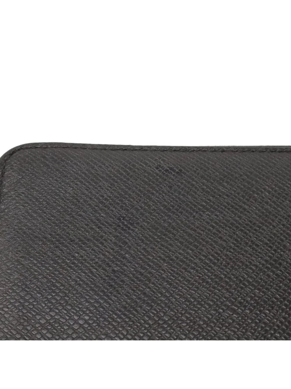 Louis Vuitton Taiga Zippy Organizer Travel Case Zip Around Wallet Ardoise Black